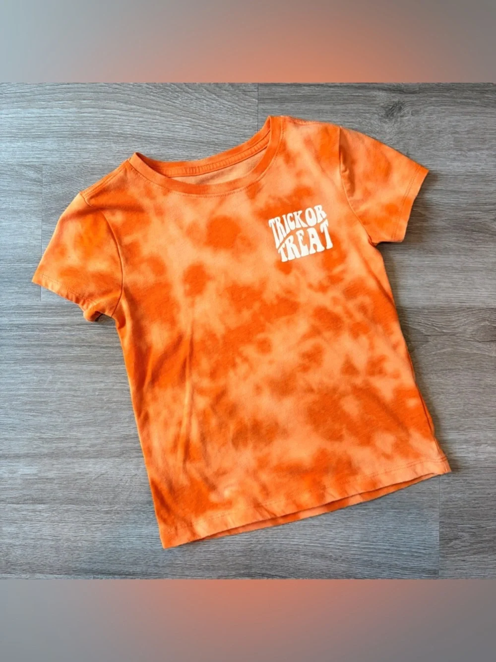 Wonder Nation little girls trick or treat tee